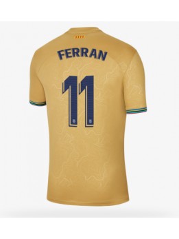 Barcelona Ferran Torres #11 Auswärtstrikot 2022-23 Kurzarm